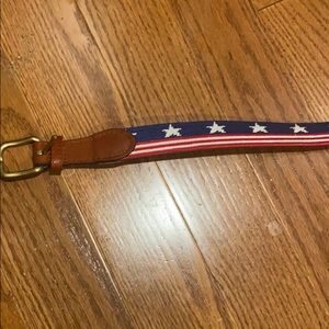 Smathers & Branson Needlepoint Belt